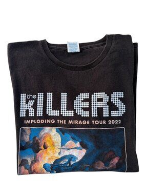 The Killers "Imploding the Mirage Tour 2022" Tour T-Shirt (Black) - 2XL